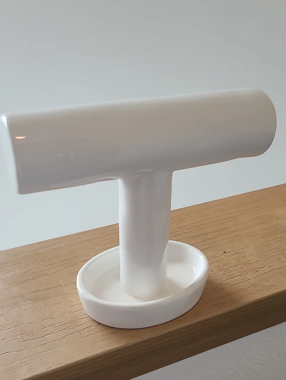 Rae Dunn Cream Ceramic Jewelry Stand